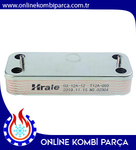 Eca Confeo Plakalı Eşanjör 12 P 148MM Çorlu