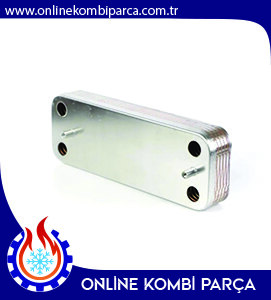Hrale Plakalı Eşanjör 16 P- Baymak Baxi (156.5mm Düz) 12P Çorlu