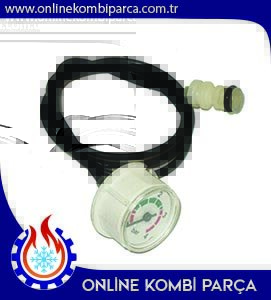 Manometre Bosch Buderus - Plastik Borulu Çorlu